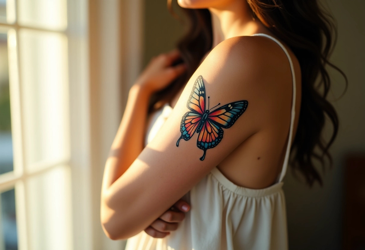 tatouage papillon