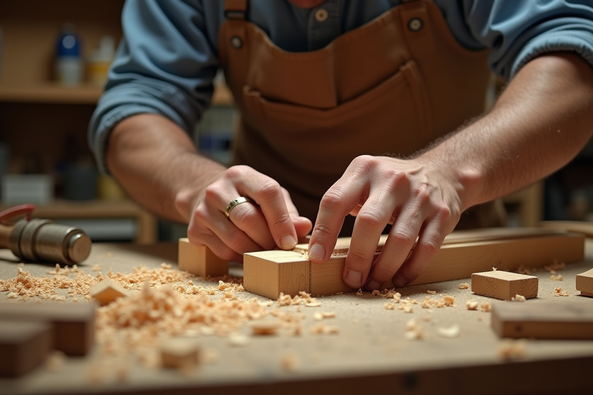 menuiserie  tenon-mortaise